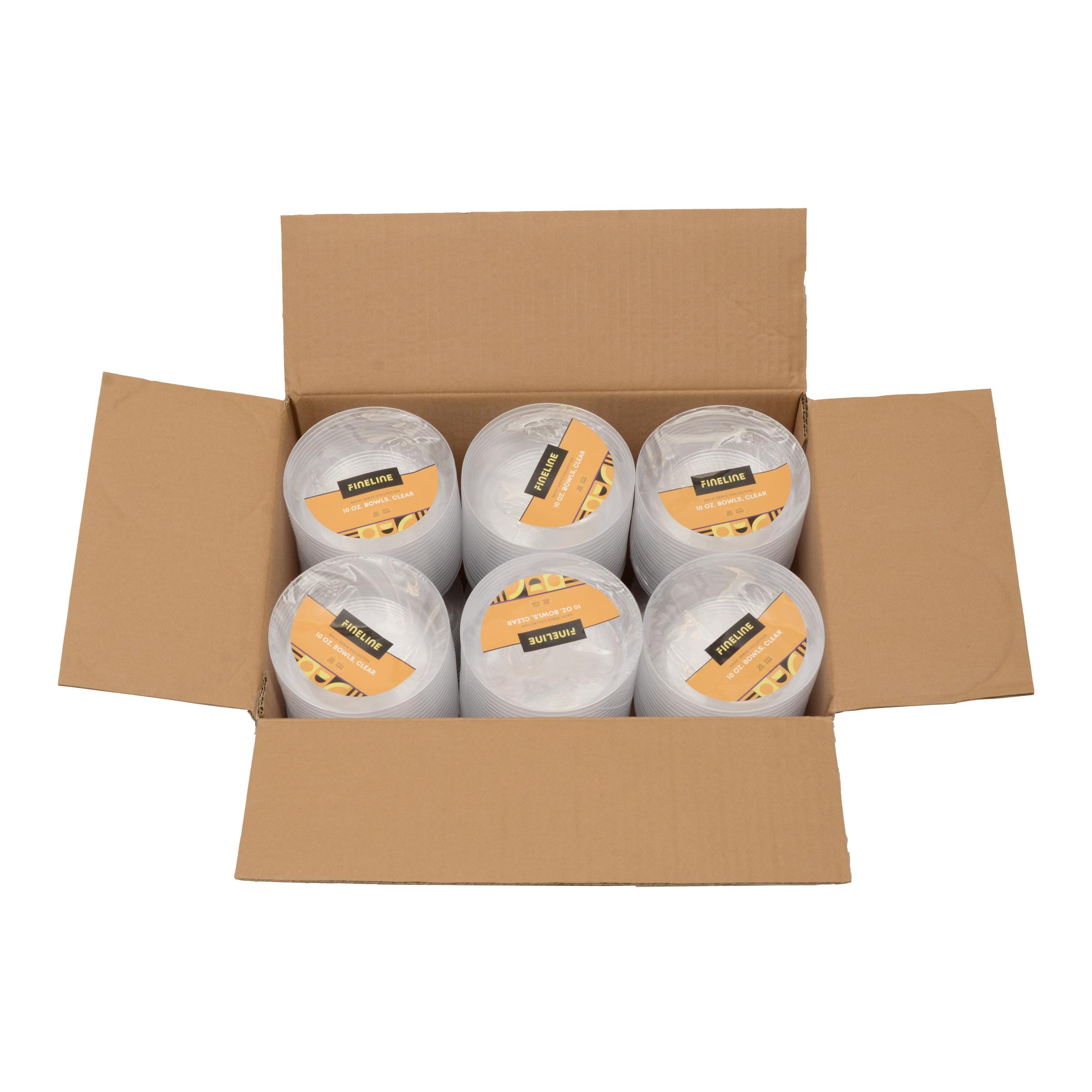 Bowl 10 OZ Plastic Clear 240/Case