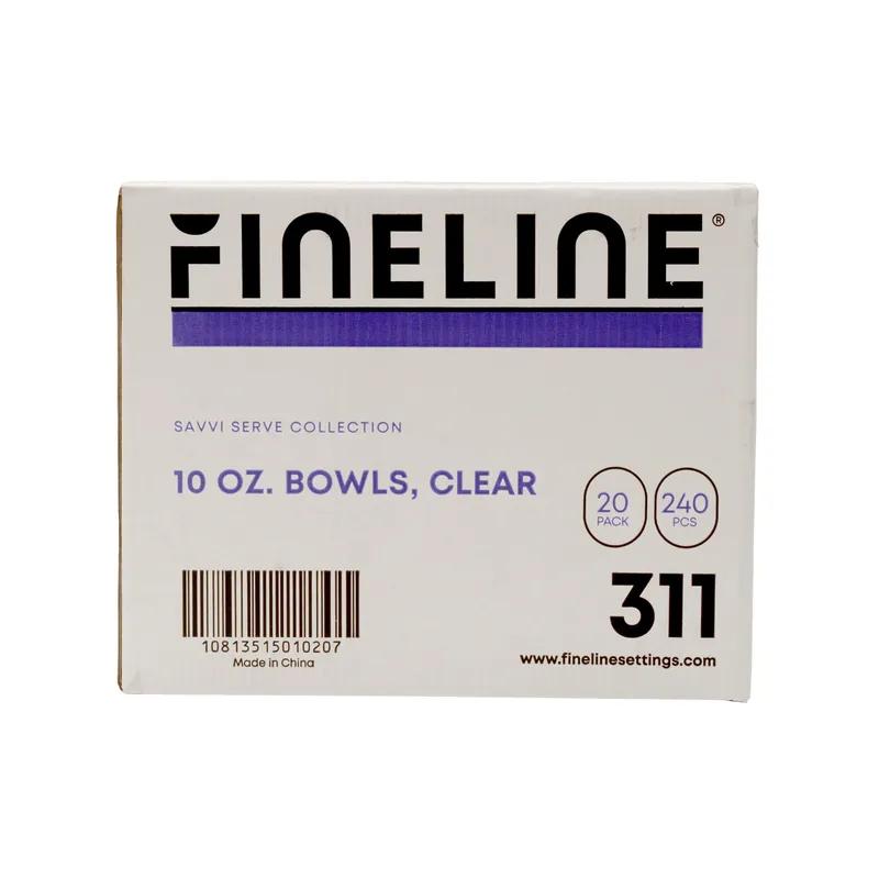 Bowl 10 OZ Plastic Clear 240/Case