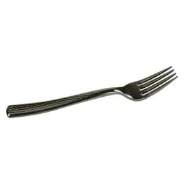 Fork Plastic Silver Hammered Look 600/Case