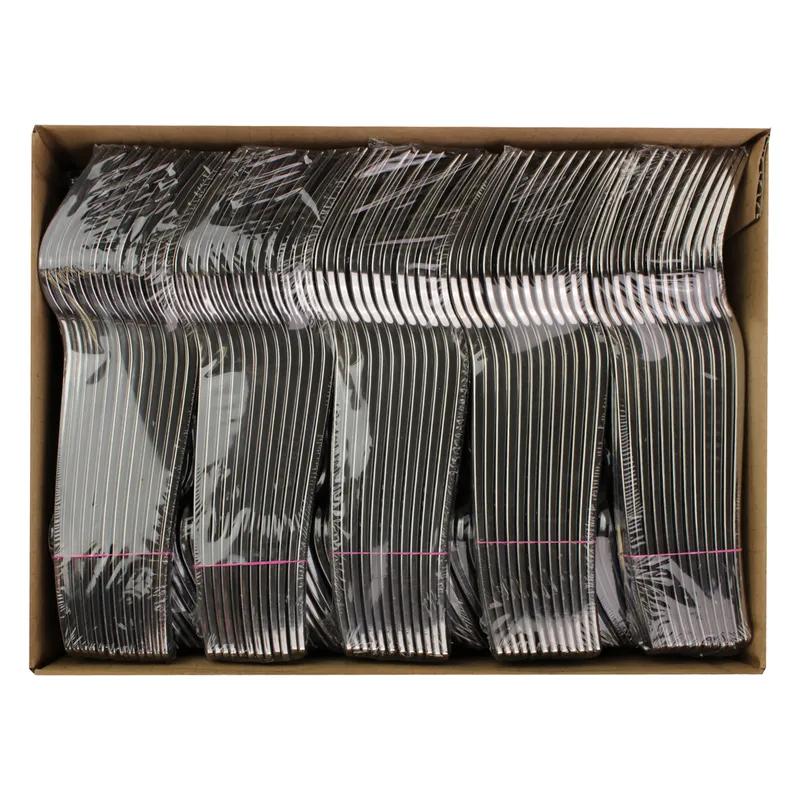Fork Plastic Silver Hammered Look 600/Case