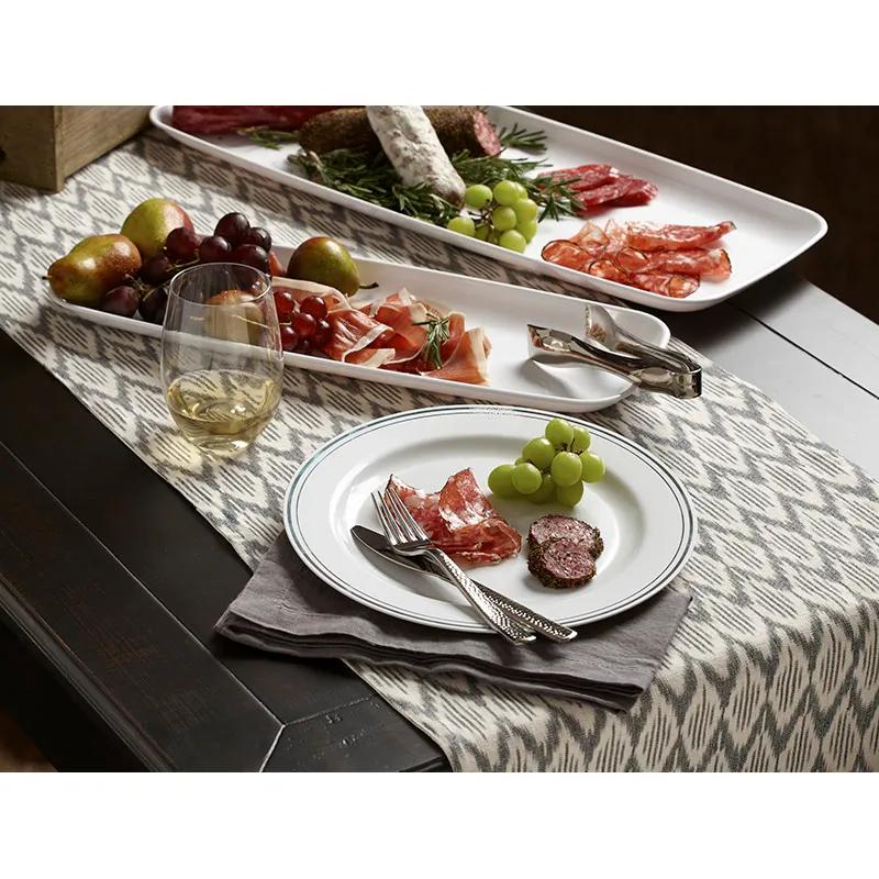 Fork Plastic Silver Hammered Look 600/Case