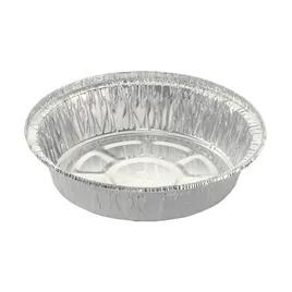 Take-Out Container Base 7X1.75 IN Aluminum Silver Round 500/Case