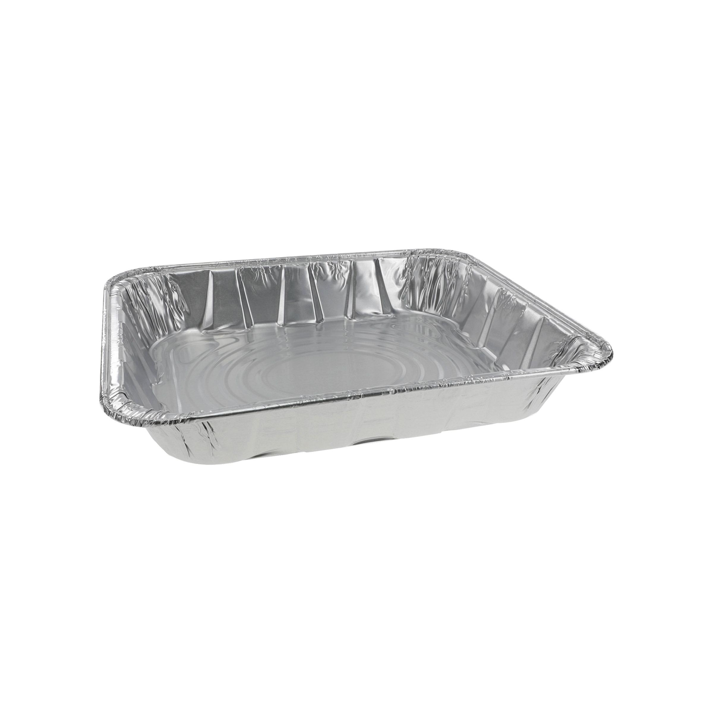 Steam Table Pan 1/2 Size 104 OZ 11.8X9.4X2.2 IN Aluminum Silver Medium 100/Case