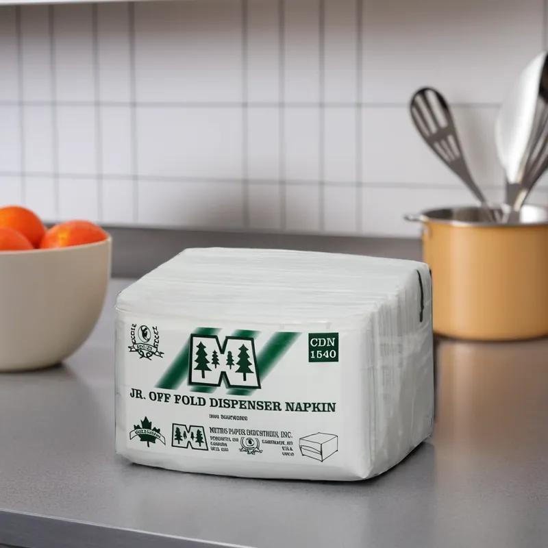 Dispenser Napkins White Tall Fold 10000/Case