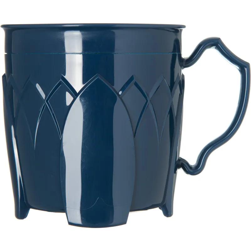 Dinex® Fenwick Mug 8 FLOZ PP PE Dark Blue 48/Case