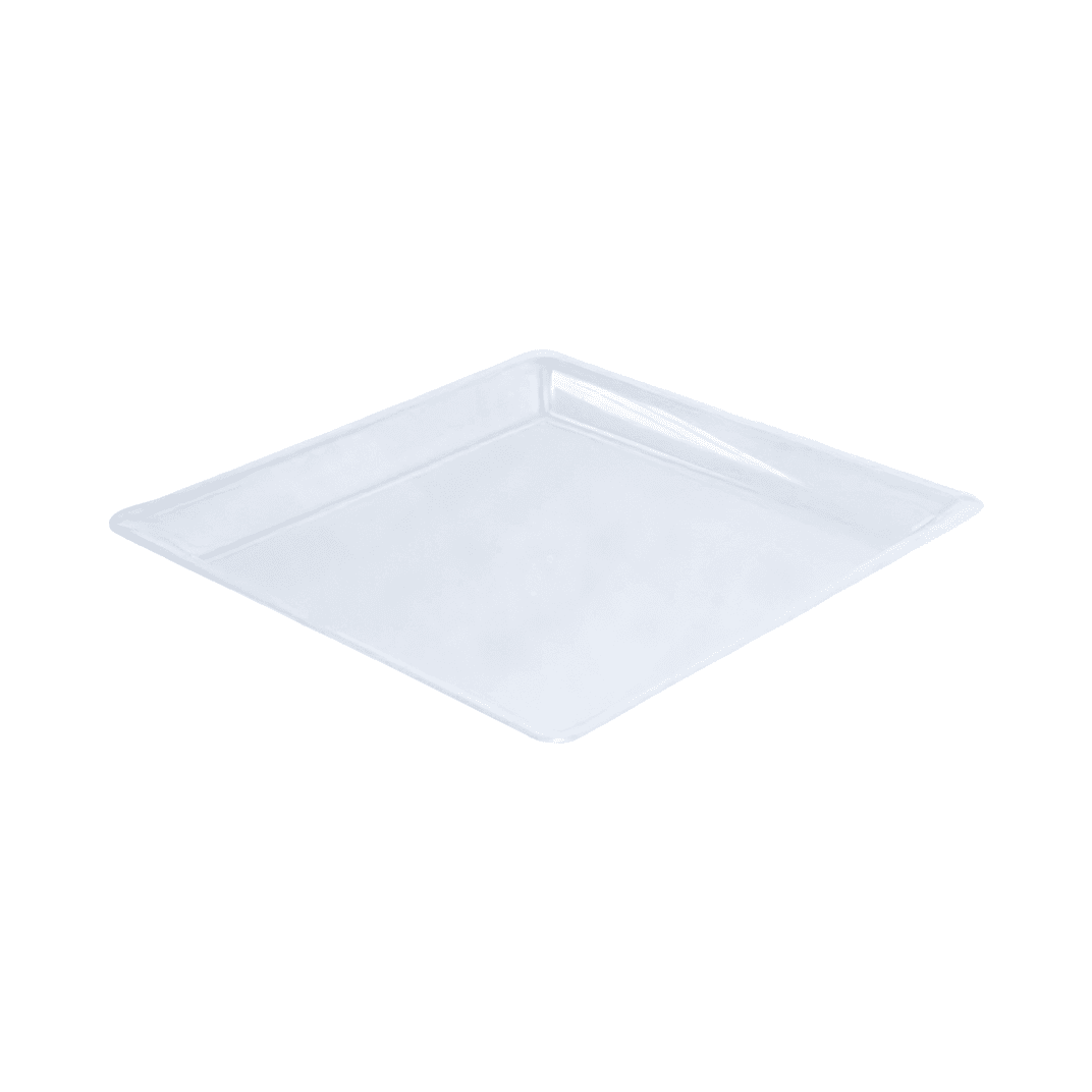 Victoria Bay Serving Tray 16X16 IN Plastic Clear Square 20/Case