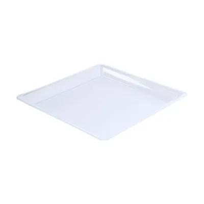 Serving Tray 16X16 IN Plastic Clear Square 20/Case