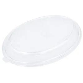 TreeSaver Lid Dome 1 Compartment PET Clear Oval For 24 OZ Bowl Unhinged 300/Case