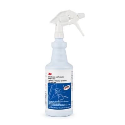 3M™ Window & Glass Cleaner Protectant 32 FLOZ Multi Surface RTU Non-Ammoniated 12/Case