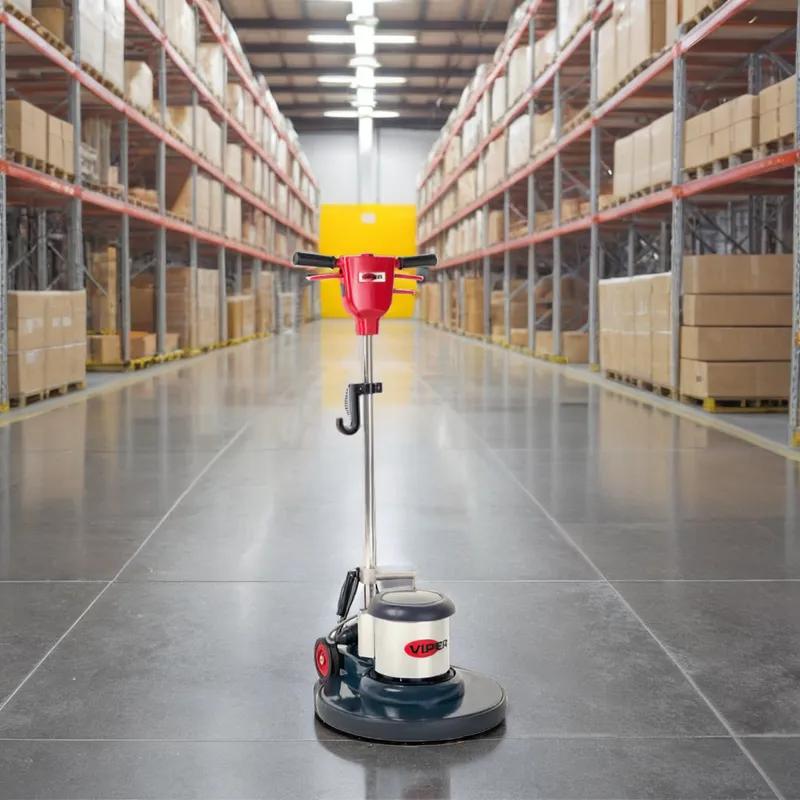 Viper Floor Machine 20IN Silver Black Red 175 RPM Low Speed 1/Each
