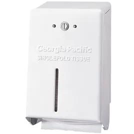 Georgia-Pacific Pro® Toilet Paper Dispenser 3.125X5 IN Metal Wall Mount, Locking White Interfold 1/Each