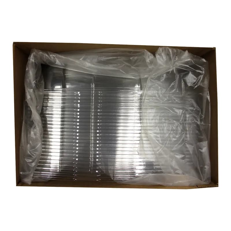 Lid 14.47X14.47X3.54 IN PET Clear Square For Platter 25/Case