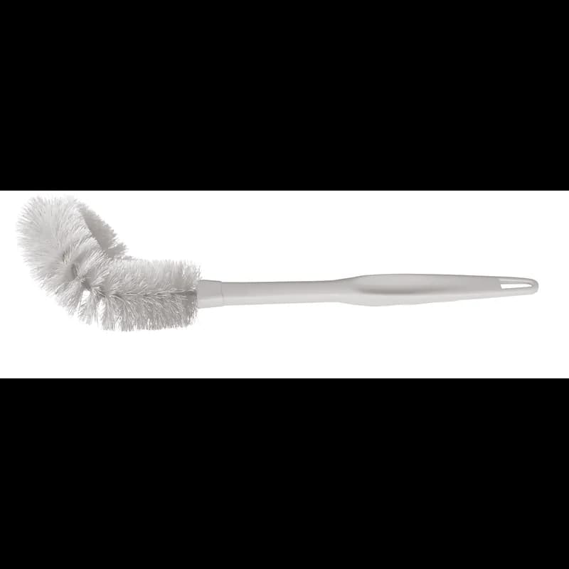 O-Cedar® Toilet Bowl Brush 17X2X1 IN White Angled Head Hanger Hole 1/Each