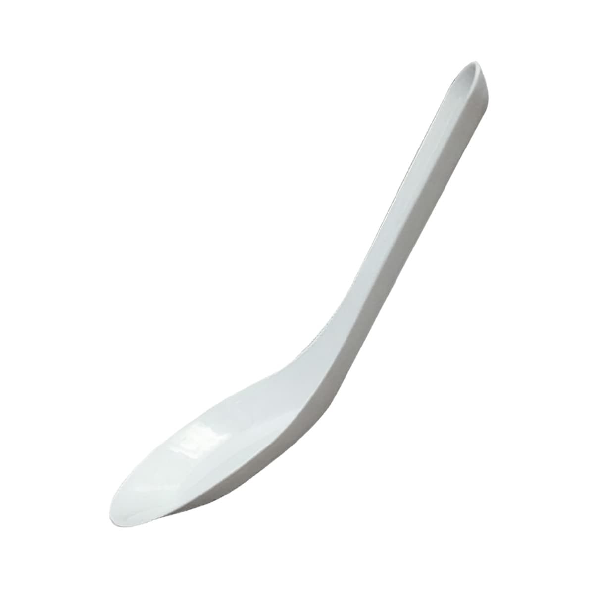 Asian Soup Spoon Plastic White 500/Case