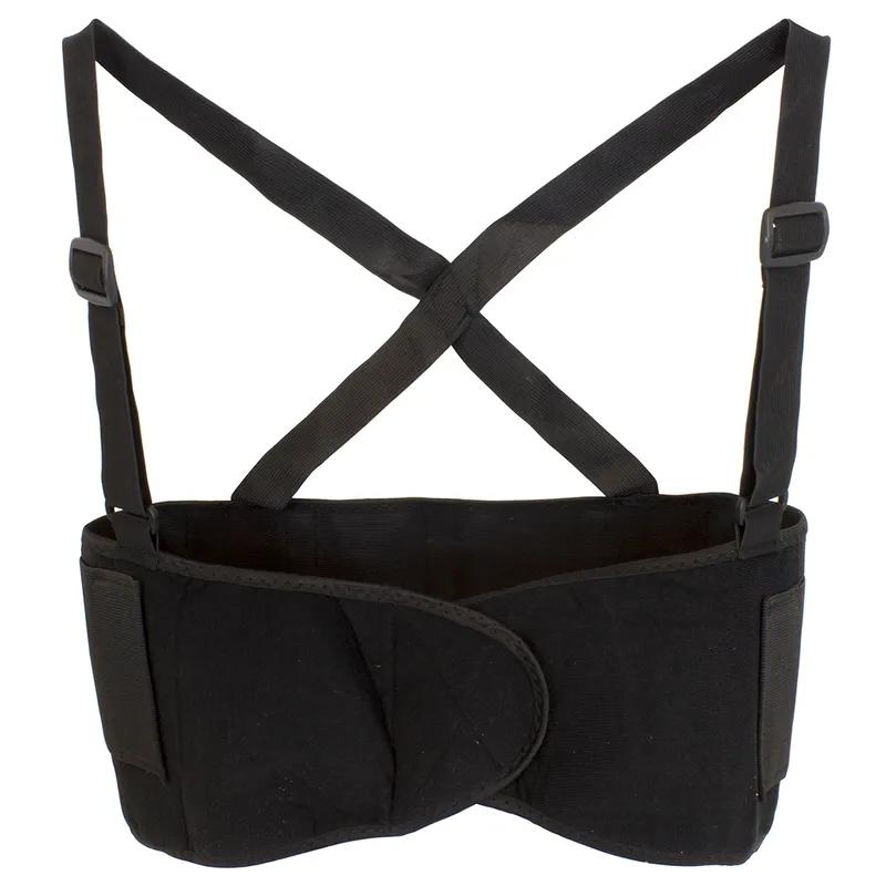 Support Belt Medium (MED) Black Elastic Back 1/Each