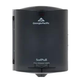 Sofpull® Paper Towel Dispenser 8.75X9.25X11.5 IN Wall Mount Translucent Smoke Centerpull Regular Capacity 1/Each