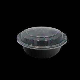 Take-Out Container Base & Lid Combo 32 OZ Plastic Round 150/Case