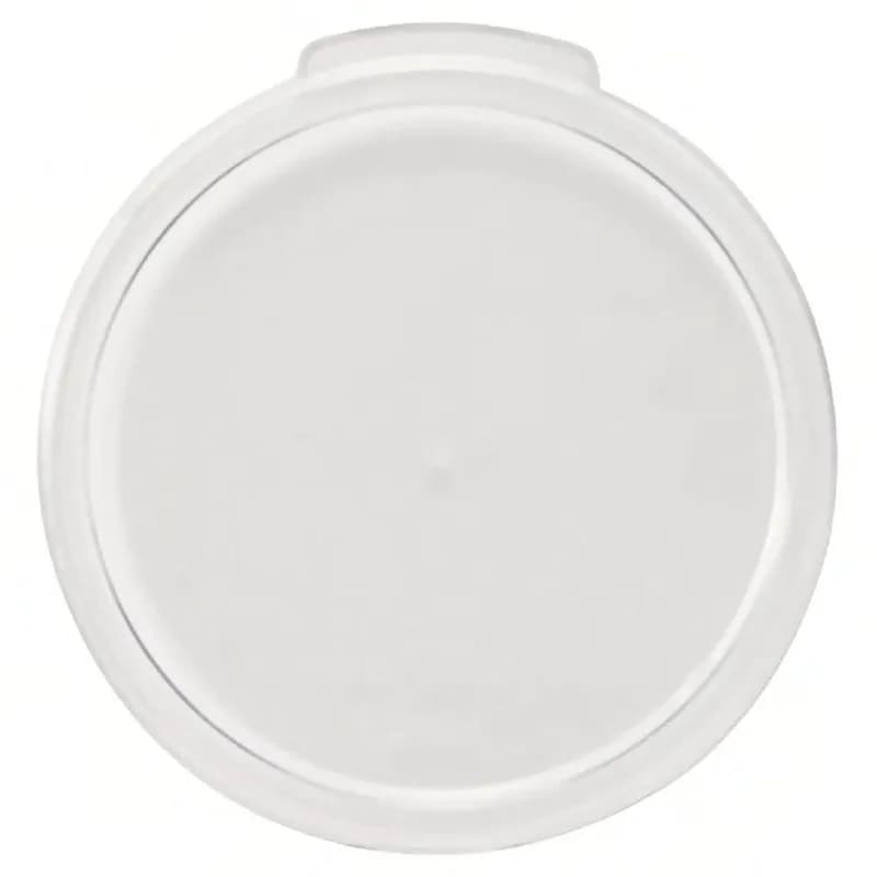 Cover Winco PCRC-12, PCRC-18 & PCRC-22 Round Food Storage Containers 12-18-22 QT Clear Round PC 1/Each