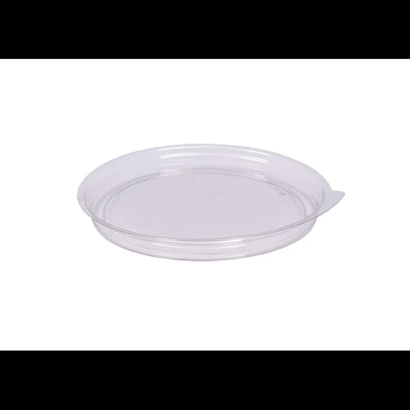 Lid Flat PET Clear Round For 6-8 OZ Parfait Container 1000/Case