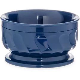 Dinex® Turnbury® Bowl 4.38X2.38 IN 9 FLOZ Urethane Dark Blue Pedestal Base 48/Case