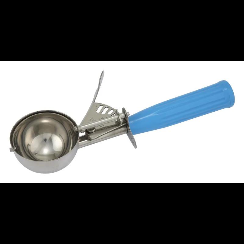 Ice Cream Disher 2.75 OZ 18/8 Stainless Steel Blue 1/Each