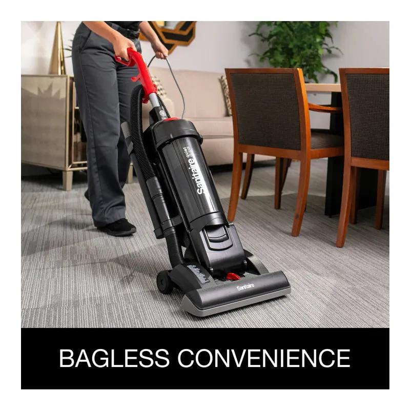 Sanitaire® FORCE® QuietClean® Commercial Use Upright Vacuum Dirt Cup 3.5 QT 15IN 10 amp With 40FT Cord Tools 1/Each