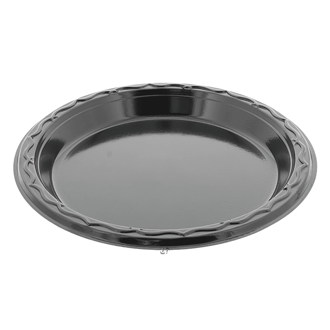 Plate 10.25 IN PS Black 400/Case