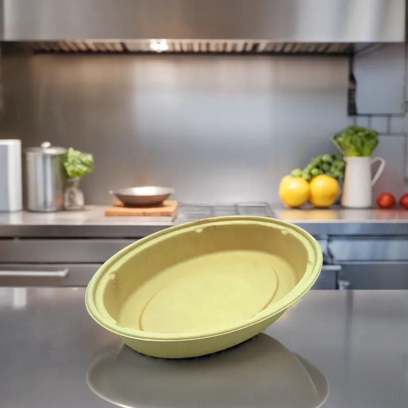 TreeSaver Bowl 24 OZ Pulp Fiber Natural Oval Oven Safe 300/Case