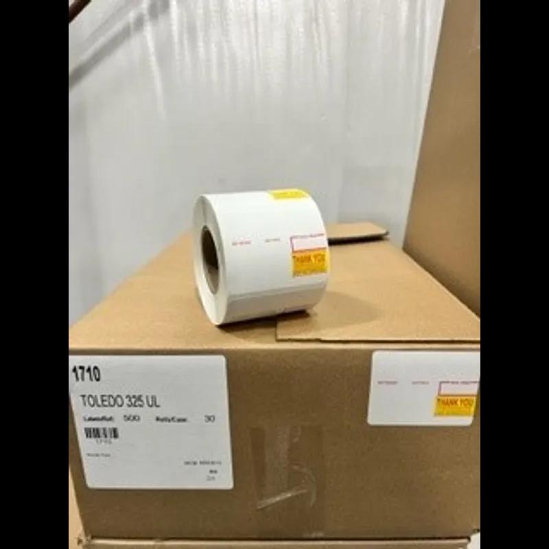 Toledo 1710 Scale Label 2.6X2.06 IN 15000/Case