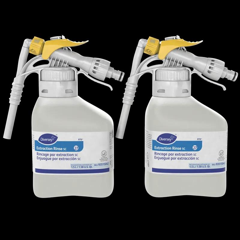 Diversey Fruity Scent Carpet Extraction Rinse 1.5 L Acidic Liquid Concentrate RTD 2/Case