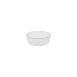 Mini Fruit Pie Container 28 OZ 6.83X2.23 IN PET Clear Round Fluted 300/Case