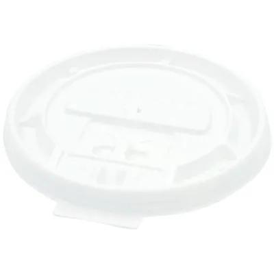 Lid Dome Plastic White For 10 OZ Tall Cup Sip Through Identification 1000/Case