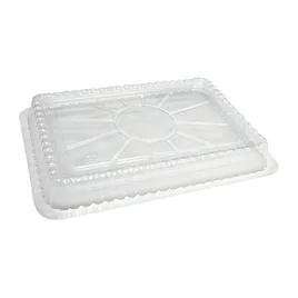 Lid Dome 8.25X6X0.75 IN Plastic Clear Rectangle For Container 500/Case