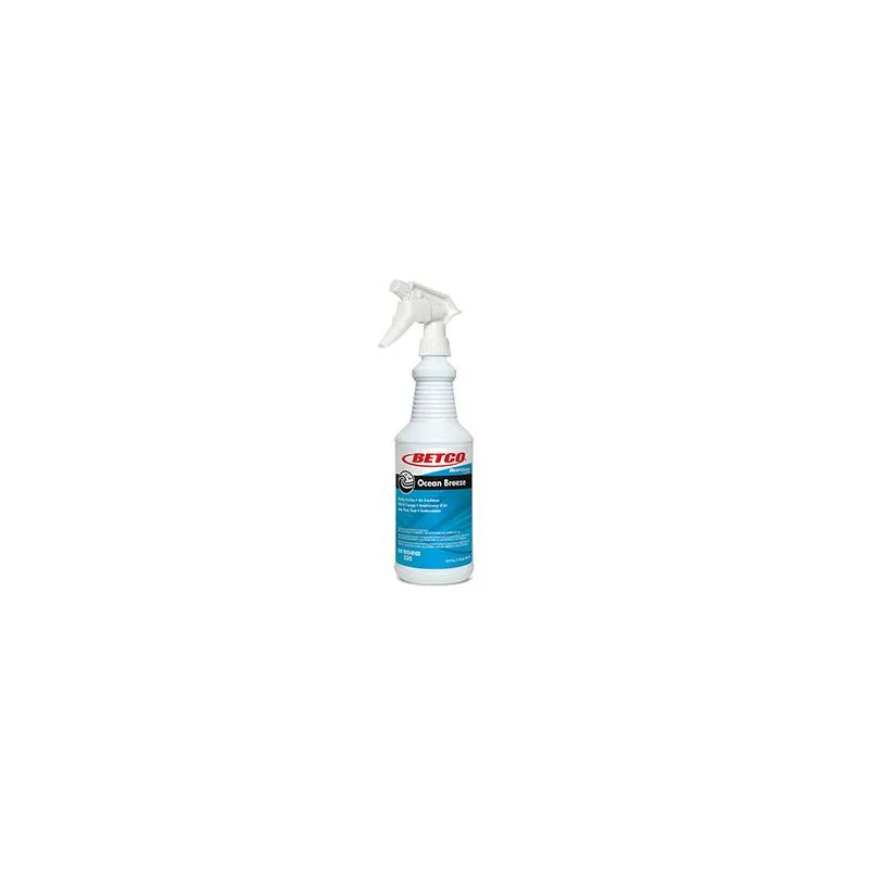 BestScent™ Deodorizer Ocean Breeze Turquoise 32 OZ 12/Case