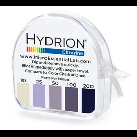 Hydrion® Chlorine Test Strips Kit 1/Each