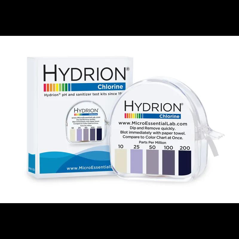 Hydrion® Chlorine Test Strips Kit 1/Each