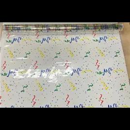 Multi-Purpose Roll 20IN X100FT PP Multicolor Confetti 1/Roll