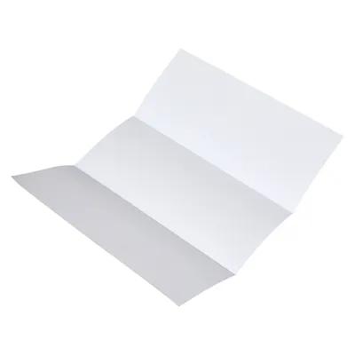 Menu Paper 8.5X11 IN White 1-Part 3 Horizontal Perforations Every 3.66IN 1/Case