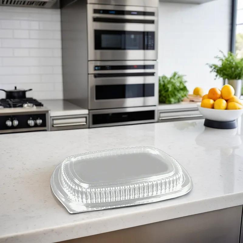 Gourmet-To-Go® Lid Dome 8.25X6X1.25 IN Plastic Clear Oblong For Container 300/Case