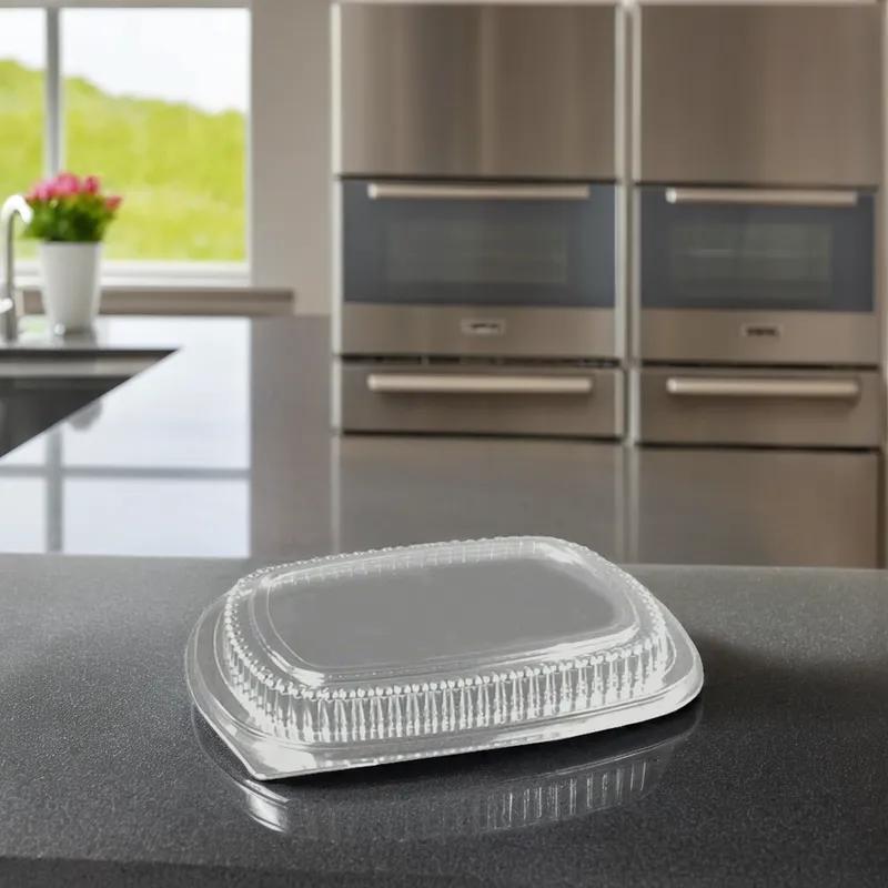 Gourmet-To-Go® Lid Dome 8.25X6X1.25 IN Plastic Clear Oblong For Container 300/Case