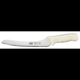 Knife Polypropylene (PP) Stainless Steel White Offset Handle 1/Each