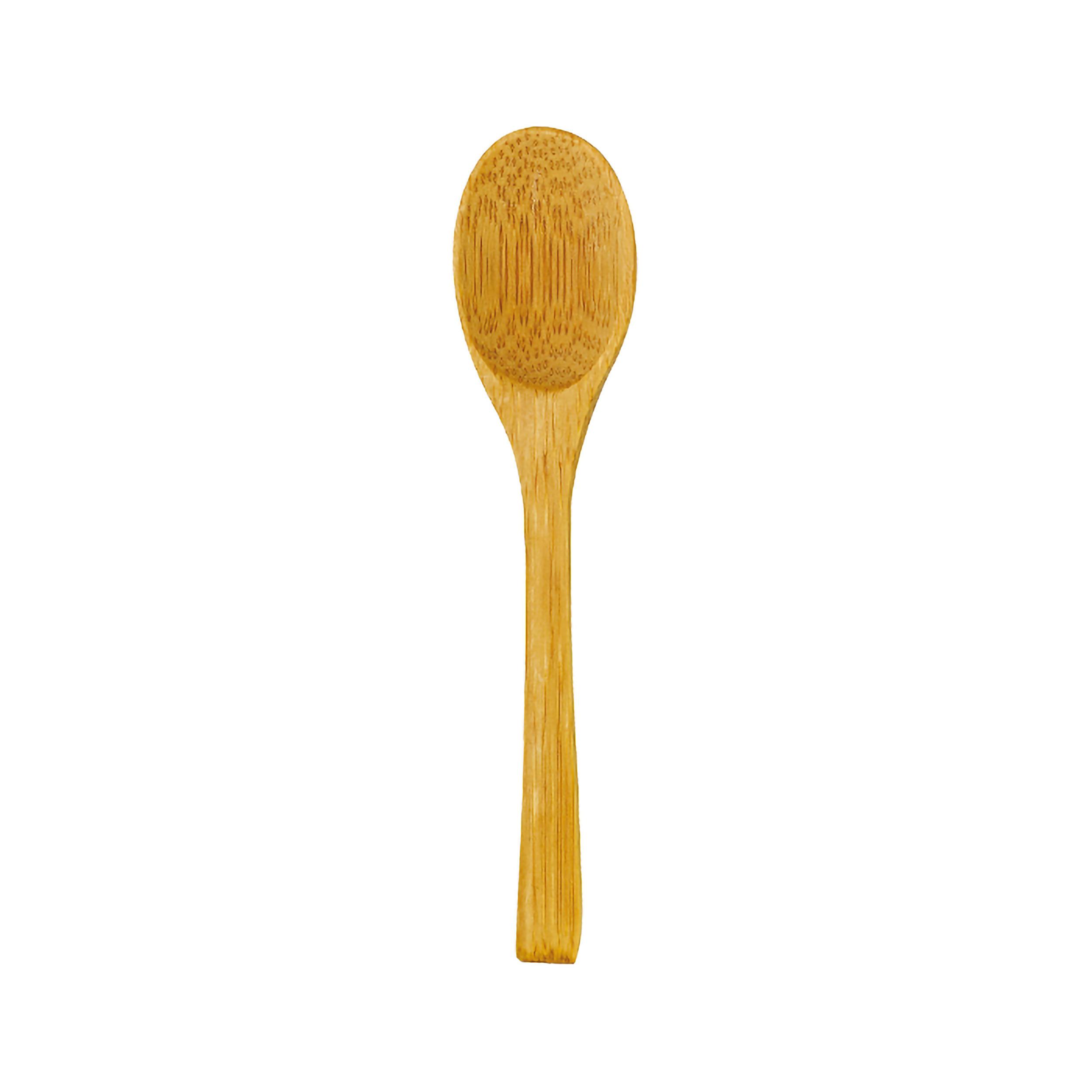 Spoon 4.7 IN Bamboo Natural 50 Count/Pack 5 Packs/Case 250 Count/Case