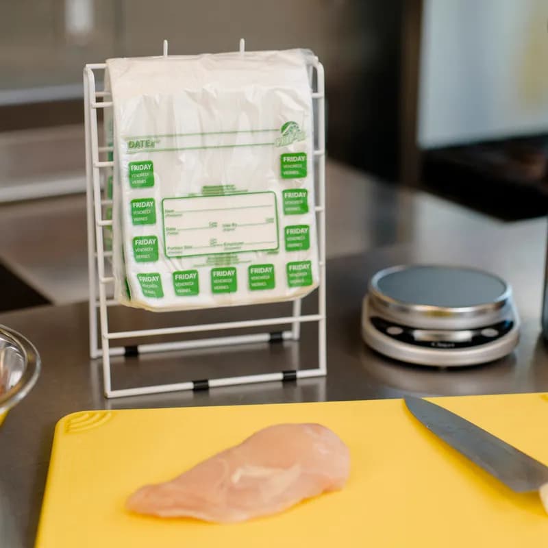 Bag 6.5X7 IN Plastic Clear Friday Portion Bag Saddlepack 2000/Case