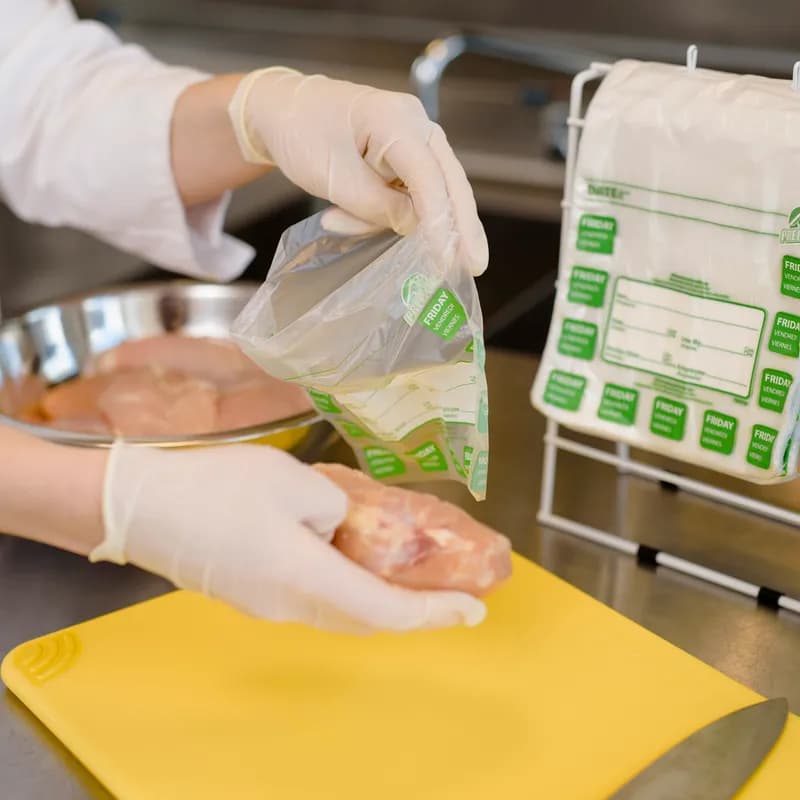 Bag 6.5X7 IN Plastic Clear Friday Portion Bag Saddlepack 2000/Case