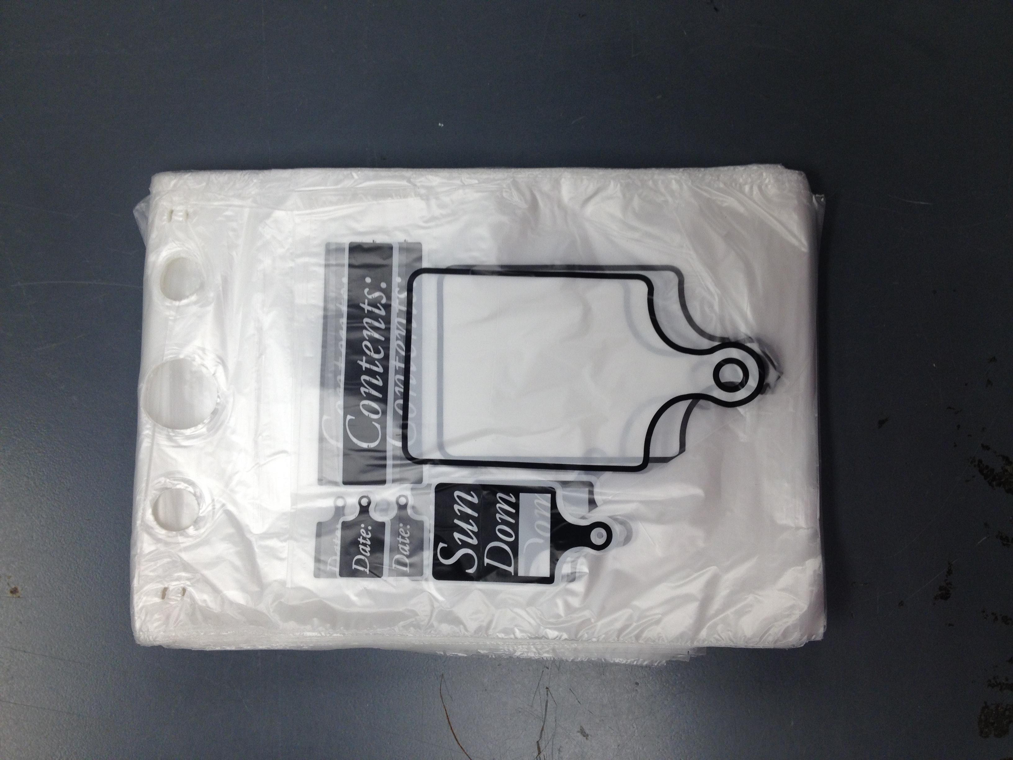 Bag 6X7 IN Plastic Clear Sunday Portion Bag Saddlepack 2000/Case