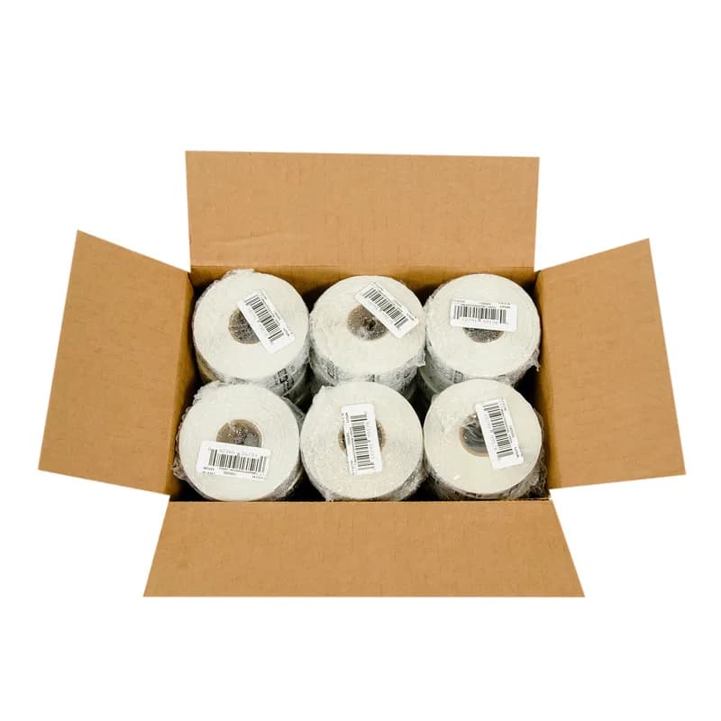 Sunday Label 1X1 IN Black Trilingual 1000 Count/Pack 36 Packs/Case 36000 Count/Case