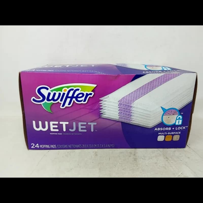 Swiffer® Wet Jet Cleaning Pad Refill Pack 24 Count/Box 4 Box/Case