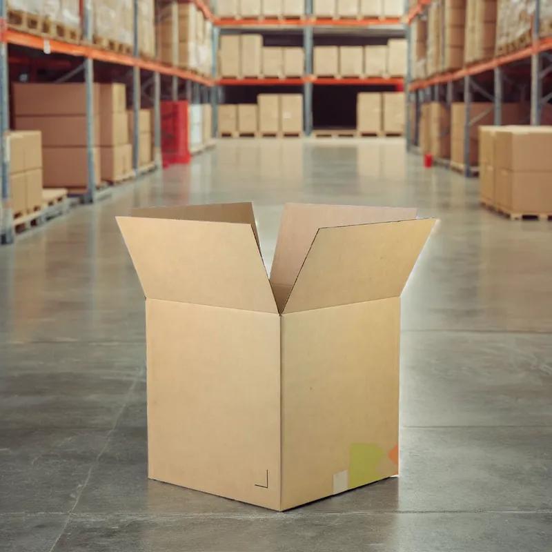 Box 12X6X6 IN Kraft Corrugated Paperboard 25/Bundle