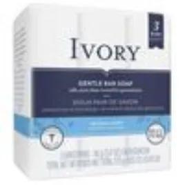 Simply Ivory® Soap Bar 3.1 OZ White Wrapped 72/Case