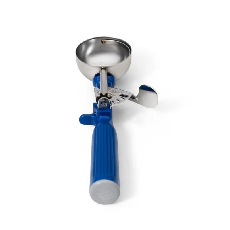 Disher Scoop 2 OZ Stainless Steel Blue Handle #16 1/Each